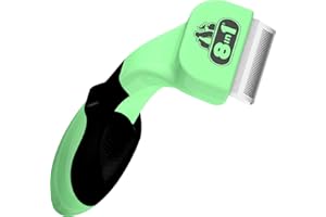 8in1 Perfect Coat DeShedder S, Spazzola per Cani di Piccola Taglia, Rimuove Peli Morti e Sotto Pelo, per Cani a Pelo Corto e Lungo