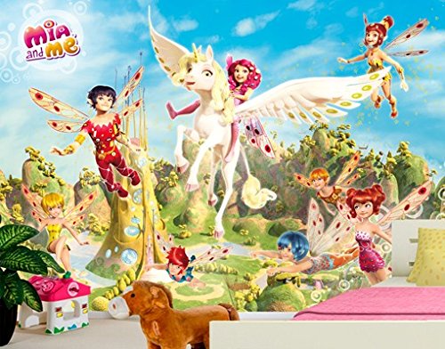 Papiertapete - Fototapete No.426 'MIA AND ME ELFENPALAST' 280x200cm Kinder , Größe HxB: 200cm x 280cm