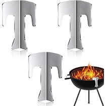 Lot De 3 Entretoises Pour Plaque De Feu - Acier Inoxydable - Pour Grils Et BBQs