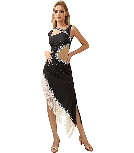 Sari Indiano Color Avorio/Bianco Con Paillettes E Ricami - Costume Bollywood, Danza Del Ventre