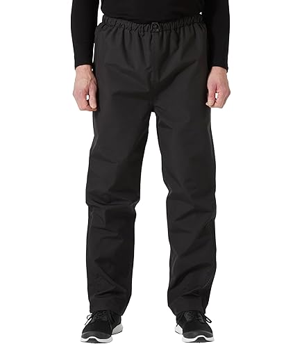 HELLY HANSEN VERGLAS MICRO SHELL PANT BLACK - Bergbeklimmers overbroek