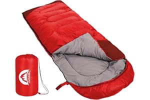 SWTMERRY- Sacco a pelo 4 stagioni (estate, primavera, autunno, inverno) caldo e freddo - Uso leggero ed impermeabile interno ed esterno per bambini Adulti Escursionismo Zaino in campeggio