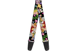Buckle-down Sangle de guitare 34-60" Alice's Encounters in Wonderland