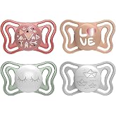 Chicco PhysioForma Pacifier, Light Pacifier 16-36 M, Soft Silicone Nipple, Supports Physiological Breathing and Promotes the