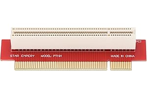 PUSOKEI Riser Card PCI E PCIe Port Multiplier Card PCI Express, PCIe Splitter PCIe PCIe Riser Adattatore per Case Server 1U 2U Piccolo Computer, Trasferimento Orizzontale PCI (90 Gradi)