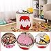 ALLTOP Premium Cartoon Foldable Cotton Line Laundry Basket Folding Children Toys Organiser Storage Basket Clothes Holder, Fox Pattern