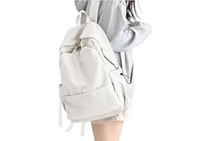 HYC00 Plecak Szkolny Damski,Plecak Unisex na co Dzień Tornister Nastolatki Dziewczęcy Lekki Plecak Dla Nastolatków na Zewnątrz Wodoodporny Plecak Pasuje do Laptopa 14 Cali Torba na Książki