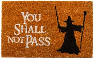 getDigital Paillasson Inscription en anglais You shall not pass