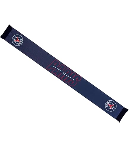 Echarpe Psg Écharpe PSG Officielle Paris Saint Germain - 140cm - Bleu - Supporteur Sport Collection Licenciée