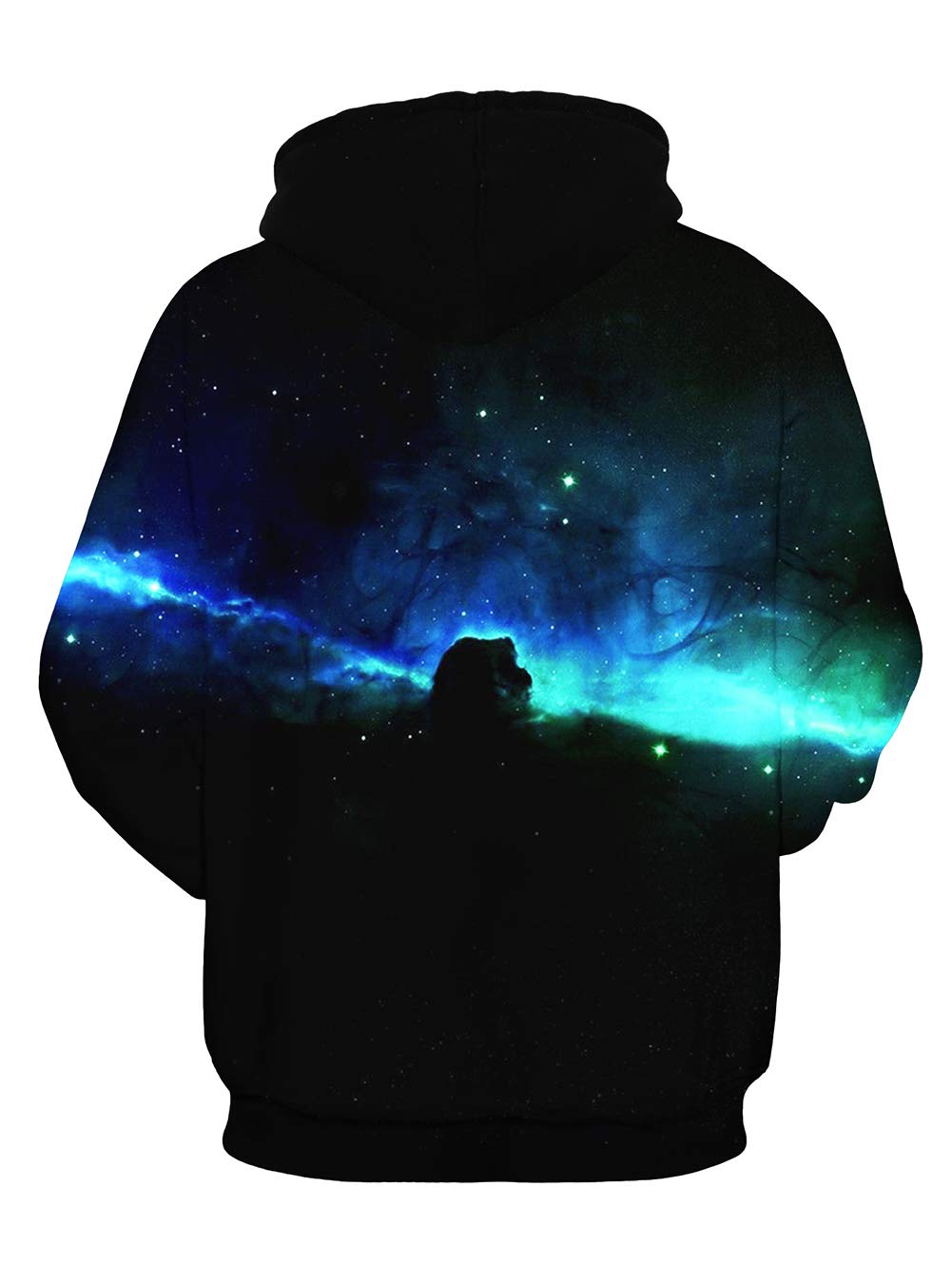 Felpa Con Cappuccio Tie-dye A Maniche Lunghe, Motivo Psichedelico Blu Verde Muschio, Scrunch Art, Fatta A Mano, Maglietta Per Adulti, Piccola, Media, Grande, XL 2X 3X - Italia