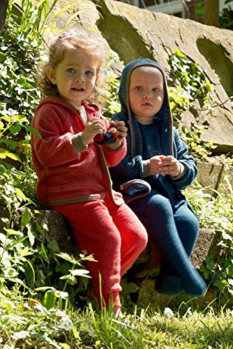 Engel Baby Girls' Robe hibiskus sand melange