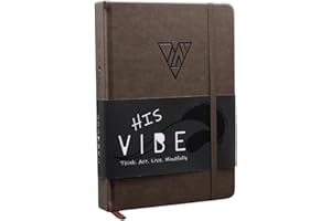 SIMPLY ZEN The Vibe Journal for Men - Diario de atención plena y gratitud guiado de 13 semanas | Indicaciones diarias, ejercicios y herramientas prácticas para el crecimiento, el cuidado personal y la mentalidad