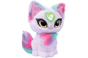 My Fuzzy Friends - Magic Whisper Zoey różowy, interaktywna pluszowa zabawka z dźwiękami, reaguje i szepcze, chłopcy i dziewczęta od 4 lat, słynna (MYG00102)