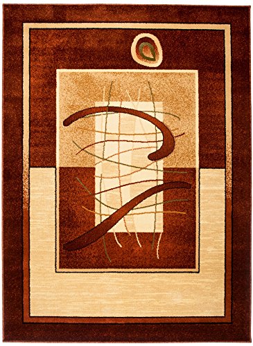 TEPPICH KLASSISCH SEHR BUNT wunderschöne Muster PERFEKT INS WOHNZIMMER in BRAUN (70 cm x 140 cm) - 2
