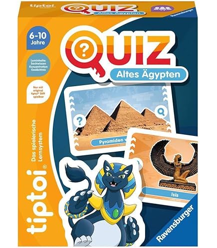 Ravensburger 00083 Tiptoi Spiel 00083 - Wissen Und Quizzen: Wunder Der Natur - Quizspiel Für Kinder Ab 6 Jahren