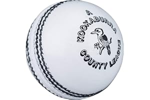 KOOKABURRA CRICKET Kookaburra County League Hand Stitched Leather Cricket Ball