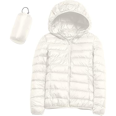 Doudoune Longue Femme Avec Capuche - Gilet Matelassé Chauffant, Zippé, Léger, Pour Automne Hiver