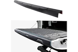 JHCHAN Tailgate Cover for Ford Ranger 2012-2022 Accessories, Rear Tail Gate Cap Protector Trim Guard (-Ford Ranger Wildtrak Raptor Stormtrak Limited MS-RT Thunder Wolftrak Ecoblue Sport)