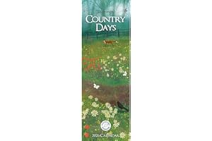 Carousel Worldwide, Country Days Jo Grundy 2026 Slim Wall Calendar
