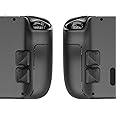 Skull & Co. Back Button Enhancement Set for Steam Deck, Handle Grip Pads Improvement Button Protection Kit for Steam Deck - Black, 4pcs
