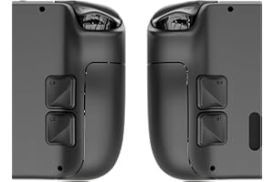 Skull & Co. Back Button Enhancement Set for Steam Deck, Handle Grip Pads Improvement Button Protection Kit for Steam Deck - Black, 4 szt