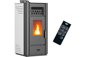 SANNOVER THERMIQUE Poêle à granulés air Anita 10 kW Blanc Sannover