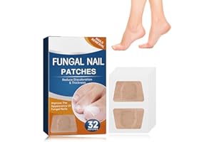 CARRENEU 32 Stück Nagelpilz Pflaster Nagelpflaster Zehennagel Behandlung Zehennagel Nagel Reparatur Zehennagel Pflaster Reparaturpflaster für Beschädigte Nägel und das Erscheinungsbild Verfärbter Nägel