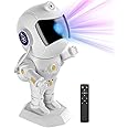 Star Projector Night Light - Astronaut Galaxy Projector with Nebula Projection - LED Christmas Lights and Decor - Mood Lighting with Timer and Remote Control - Ideal Holiday Gifts for Kids and Adults