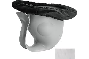 Top Hat Potty - Elimination Communication, Ergonomic Fish Form Anti Slip Base, 18x10cm Portable Storlek + Comfort Lip, BPA-fri polypropen