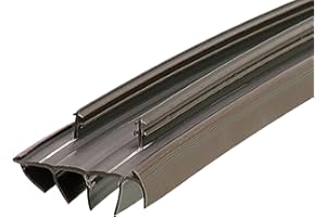 M-D Building Products 67967 35-3/4-Inch Kerf Style Replacement Door Bottom with Vinyl Fins, Brown