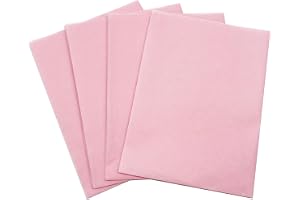 REDDOTGIFT 25 Sheets Baby Pink Tissue Paper Gift Wrapping DIY Tissues 50 * 75cm…17 Grams,Acid Free for A Variety Of Craft, Art and Paper Projects,T-Shirt Wrap (LT Pink, 50x75cm)