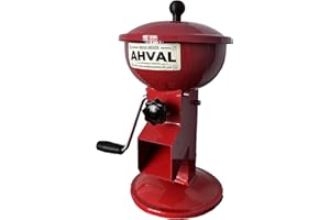 ahval Haselnuss-Walnuss-Mandel-Knackmaschine, Nussknacker, Nussknacker, Walnussknacker für alle Nüsse, Nüsse mit Harter Schale, langlebiges Metalldesign, leichtes Produkt,schnelles Knacken(Rot), A145