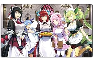 Mlikemat ZD014-244-A Spielmatte Girls Dragonmaid, CCG TCG Sammelkartenspielmatte und kostenlose Tasche