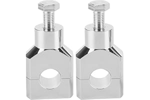 YUECOOM 25mm Diameter Handlebar Riser for Yamaha V-Star 650/1100 for VTX for Valkyrie for Boulevard for Kawasaki Vulcan