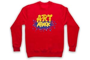 My Icon Art & Clothing Art Attack Kids TV Logo Buchanon Costume Adults Sweatshirt