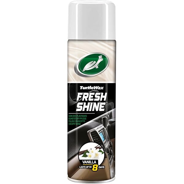 Turtle Wax 51984 - Spray Nettoyant Et Brillant Pour Tableau De Bord, 500ml, Parfum Air Frais, Finition Antistatique