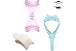 YEJAHY 3-częściowy aplikator ochronny do tuszu do rzęs, narzędzie 3 w 1, szablon do eyelinera, szablon do makijażu dla dziewcząt i kobiet