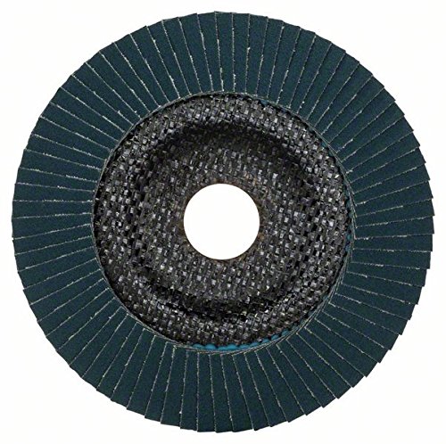 Bosch DIY Fächerschleifscheibe (für Winkelschleifer verschiedene Materialien, bombierte Ausführung, Ø 125 mm, Körnung 120) - 2