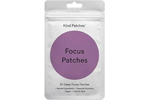 Focus Patches by Kind Patches for Unisex - 30 Count Patches