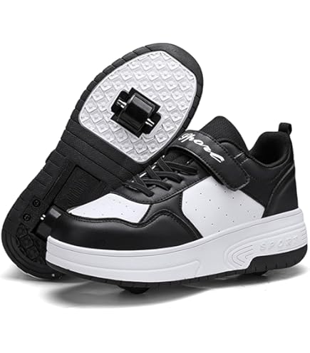 Skates Shoes Chaussures à Roulettes Enfants En Rétractables