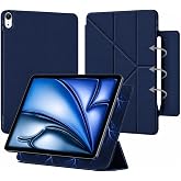 UnDePlus iPad 11.Nesil A16 11in&ccedil;/10.Nesil 10.9in&ccedil; ile uyumlu Kılıf Smart Folio Manyetik Standlı Tablet Case Lacivert