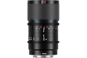 SIRUI Saturn 35mm T2.9 1.6X Full Frame Carbonio Fibra anamorphic obiettivo obiettivi lens lente, Leggero cine cinema Lens per droni, stabilizzatori cardanici portatili (X Mount, Natural Flare)