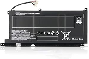 HUBEI PG03XL HSTNN-DB9G HSTNN-OB1I L48430-AC1 L48495-005 L48430-2C1 Batteria del computer portatile compatibile con HP Pavilion Gaming 15-DK 15-dk0000 15-DK0125TX OMEN 5X FPC52 Series(11.55V 52.5Wh)
