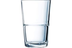Arcoroc Vasos Altos Vidrio, 35 cl, 6 unidades