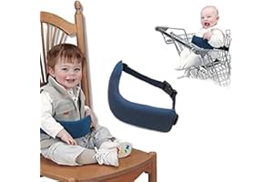 ANICY Pas krokowy do wysokiego krzesełka – pas do jedzenia dla niemowląt, do jadalni, na krzesło, pas bezpieczeństwa