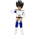 Funidelia | Kids Vegeta Costume Dragon Ball for boy Manga, Saiyan, Cartoons - Costume for kids accessory fancy dress & props for Halloween, carnival & parties - Blue