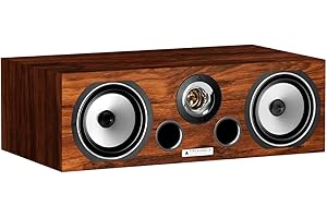 TRIANGLE – Home-Cinema-Centerlautsprecher Voce EZ – 2-Wege – Belastbarkeit 60 W – Wirkungsgrad 91 dB/W/m – Bassreflex – 510 x 168 x 290 mm – Teak (Einzeln)