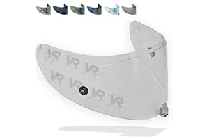 VRacing Visera para casco HJC Rpha-11 Rpha-70 Pinlock Ready HJ-26 Aftermarket (transparente), Talla única