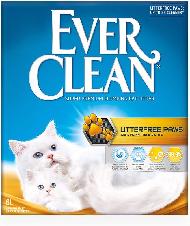 Ever Clean Litterfree Paws Esanslı Kedi Kumu Tozsuz Formül 6 Lt