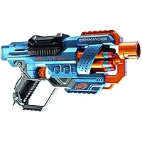 Nerf Elite 2.0-Commander RD-6, Blaster a Dardi, Tamburo Rotante da 6 Colpi, Giocattoli per Attività all'Aperto, Giochi per Ba